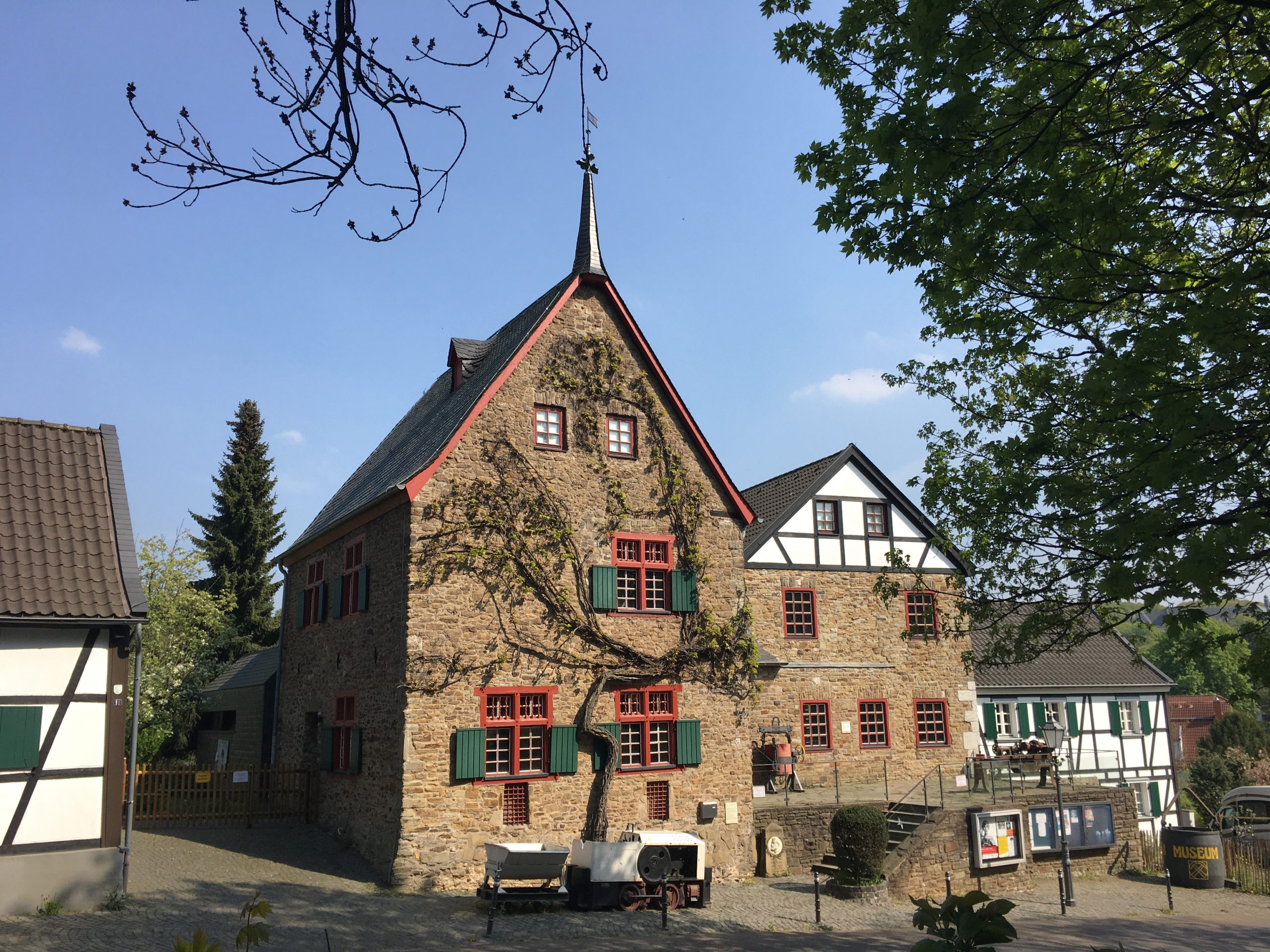 Außenansicht Bergisches Museum für Bergbau, Handwerk und Gewerbe