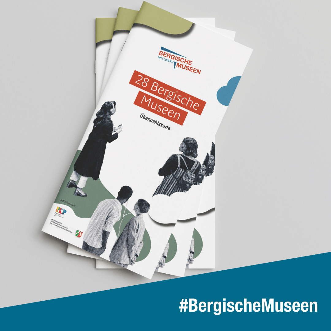 Netzwerk Bergische Museen - Übersichtskarte 2023
