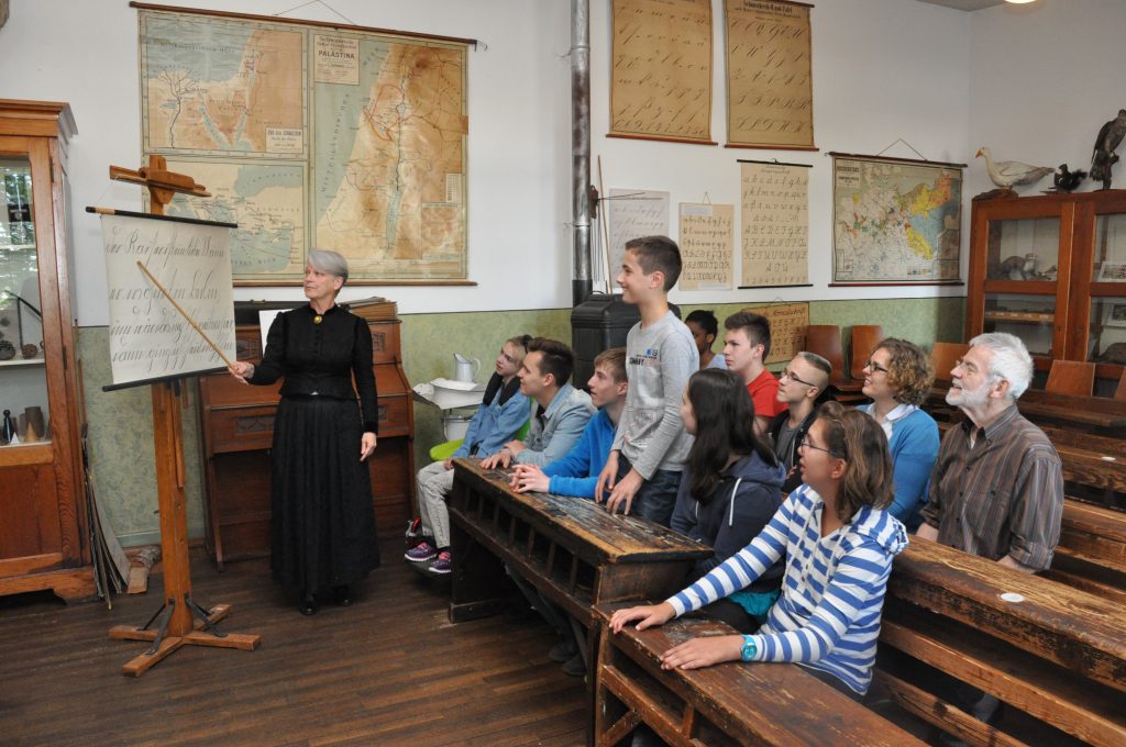 Historisches Klassenzimmer. Foto: Ursula Berg