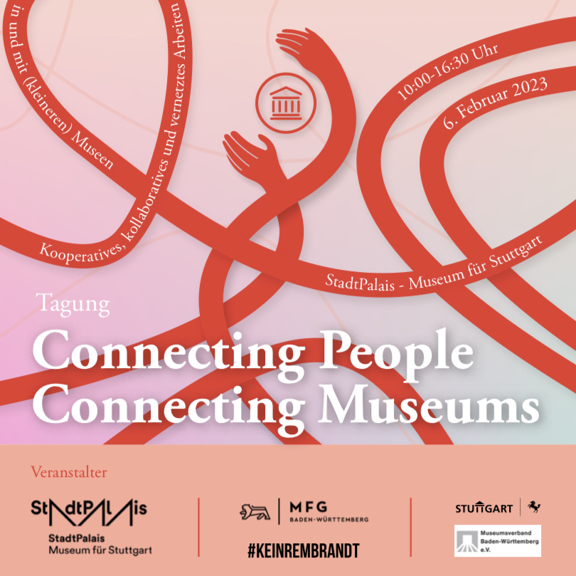 Plakat zur Tagung Connecting People Connecting Museums